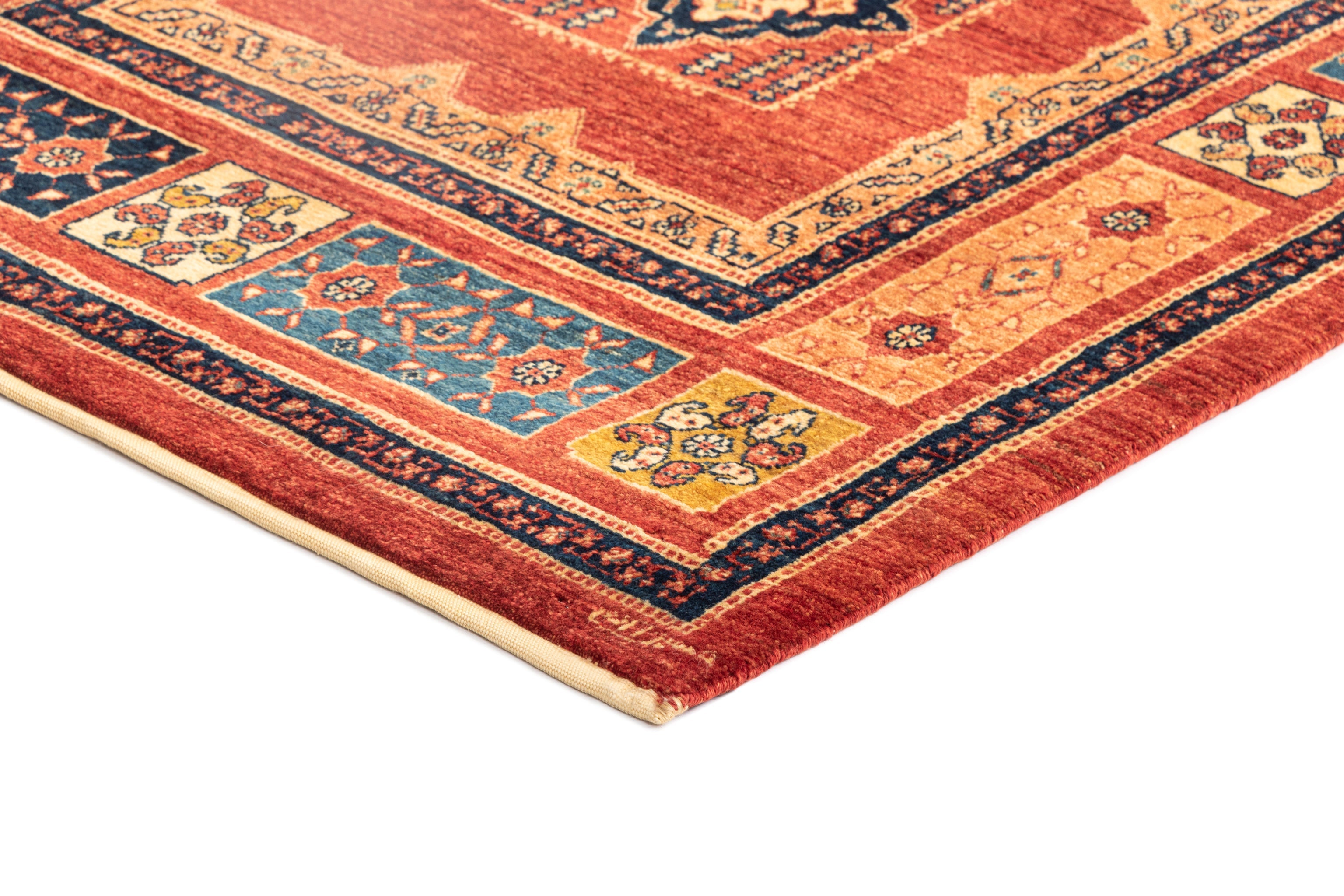 150x107  Kashkuli in Rot präsentiert im Onlineshop von KAQTU Design AG. Teppich ist von Vidal