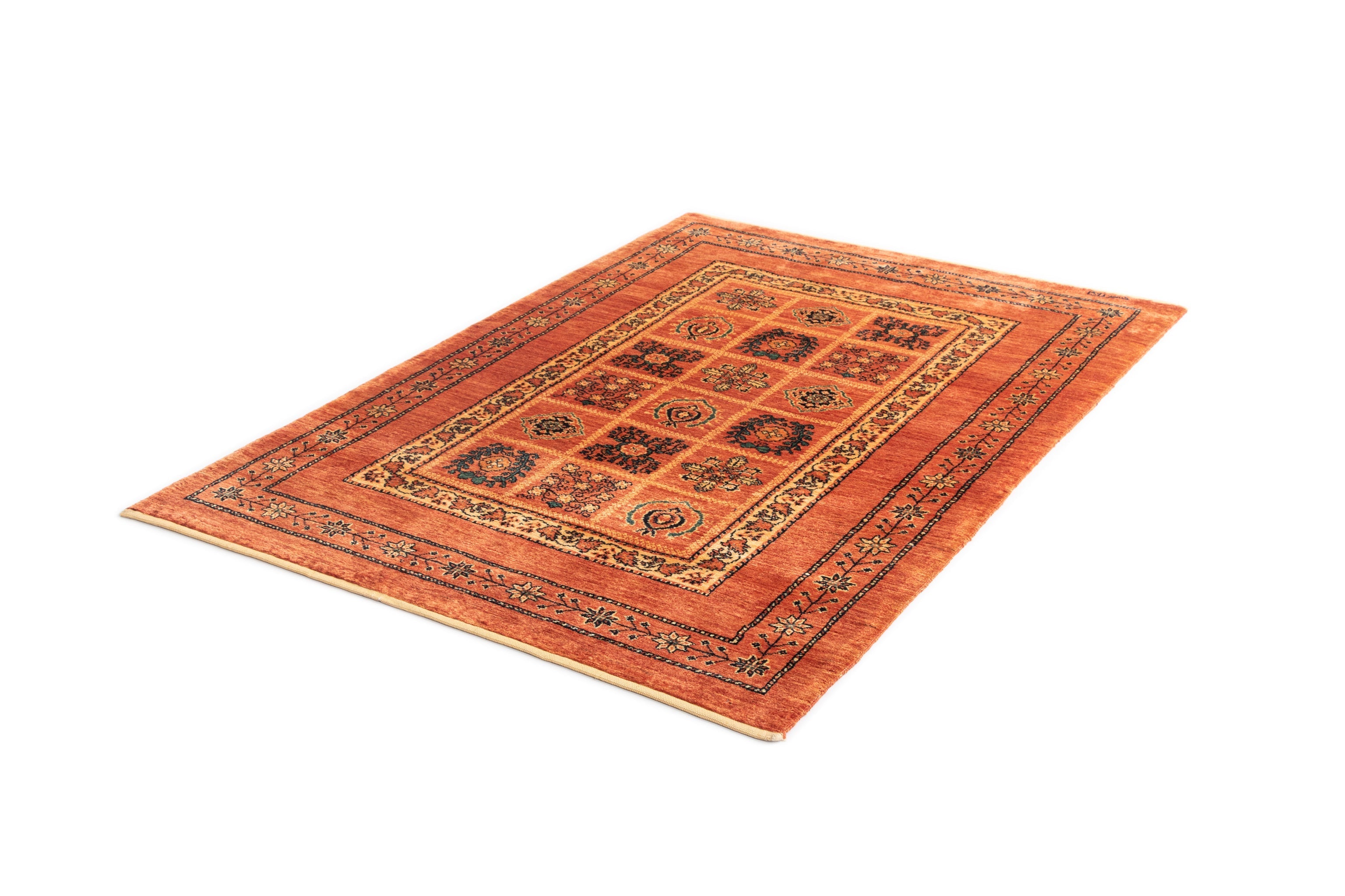 151x109  Kashkuli in Orange präsentiert im Onlineshop von KAQTU Design AG. Teppich ist von Vidal