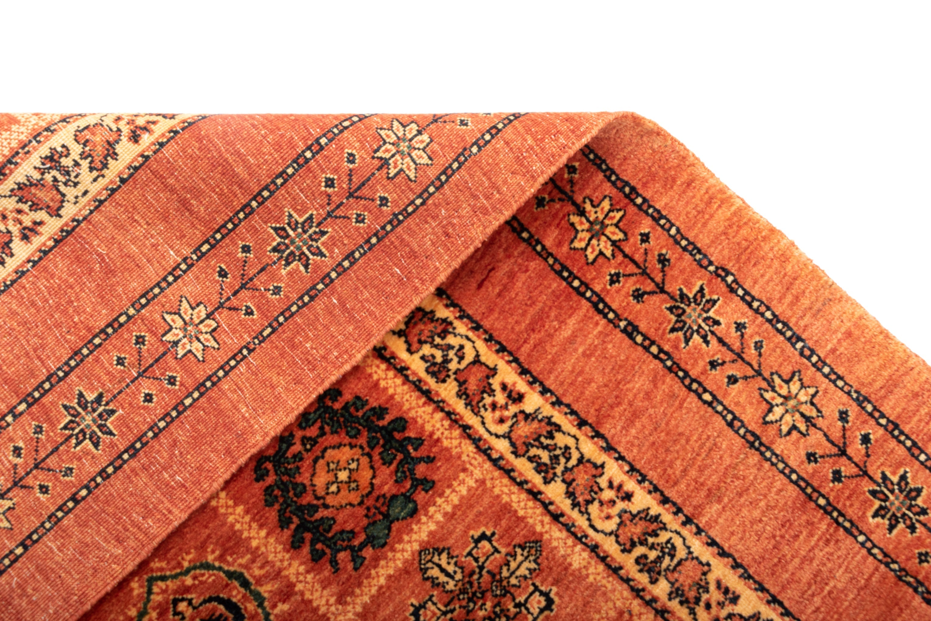 151x109  Kashkuli in Orange präsentiert im Onlineshop von KAQTU Design AG. Teppich ist von Vidal