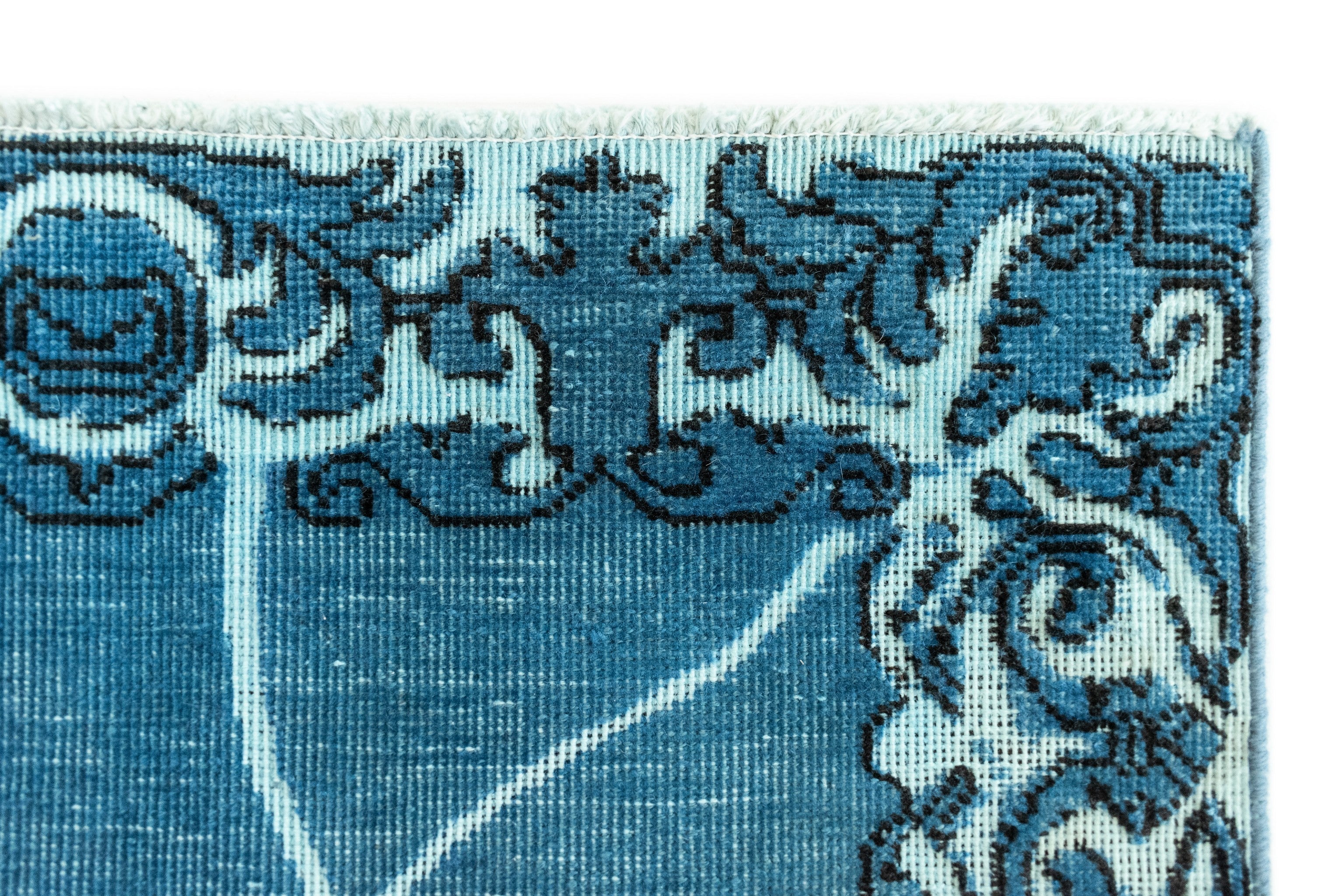 150x75 Vintage Royal in Blau präsentiert im Onlineshop von KAQTU Design AG. Teppich ist von Vidal