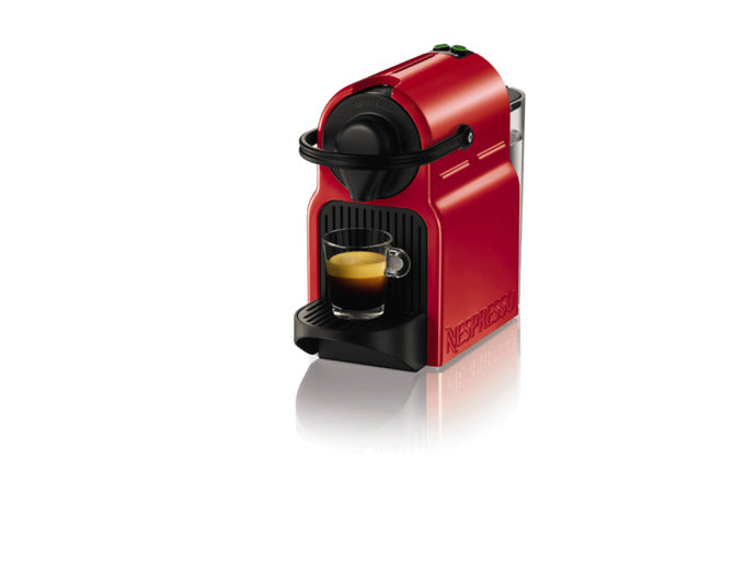 Nespresso Kaffeemaschine Inissia in Red präsentiert im Onlineshop von KAQTU Design AG. Küchengerät ist von KRUPS