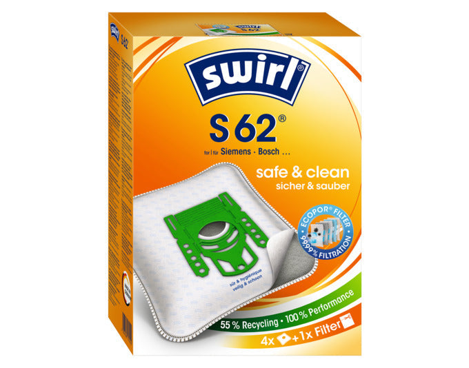 SWIRL Staubsäcke S62 in  präsentiert im Onlineshop von KAQTU Design AG. Haushaltshilfen ist von SWIRL