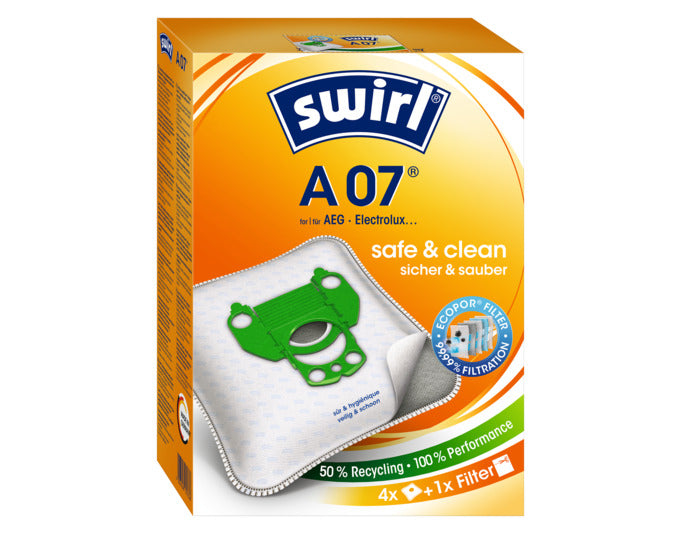 SWIRL Staubsäcke A07 in  präsentiert im Onlineshop von KAQTU Design AG. Reinigung & Wäsche ist von SWIRL