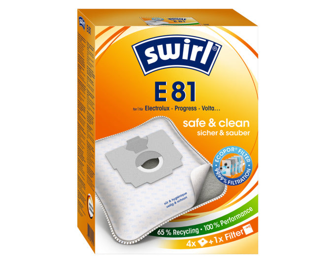SWIRL Staubsäcke E81