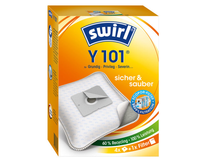 SWIRL Staubsäcke Y101 in  präsentiert im Onlineshop von KAQTU Design AG. Haushaltshilfen ist von SWIRL