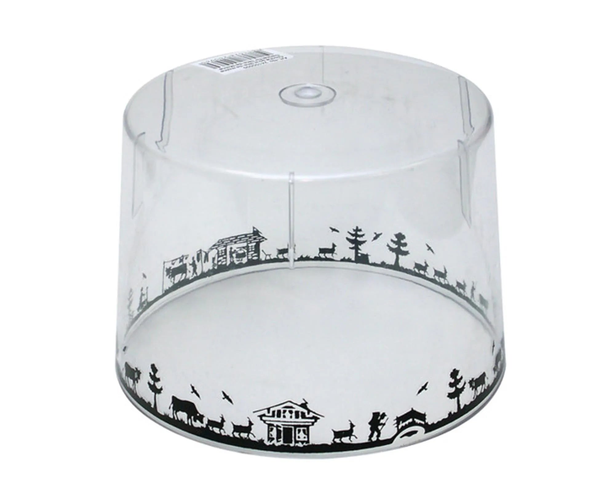 Elegante, transparente Käseglocke von HEIDI, ø 15.7 cm, für stilvolle Präsentation und Frische Ihrer Käsespezialitäten.