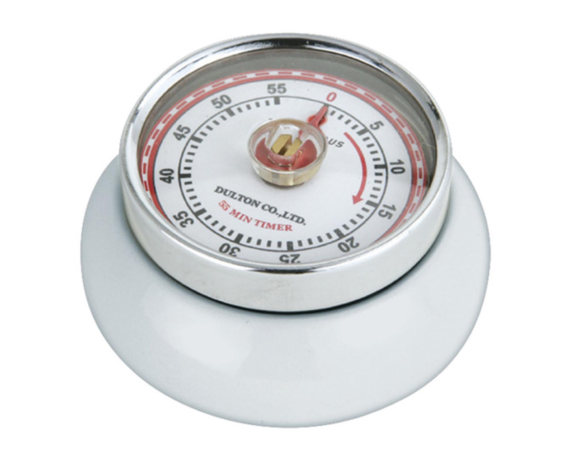 ZASSENHAUS Timer mit Magnet Speed weiss ø 7 cm in  präsentiert im Onlineshop von KAQTU Design AG. Küchengerät ist von ZASSENHAUS