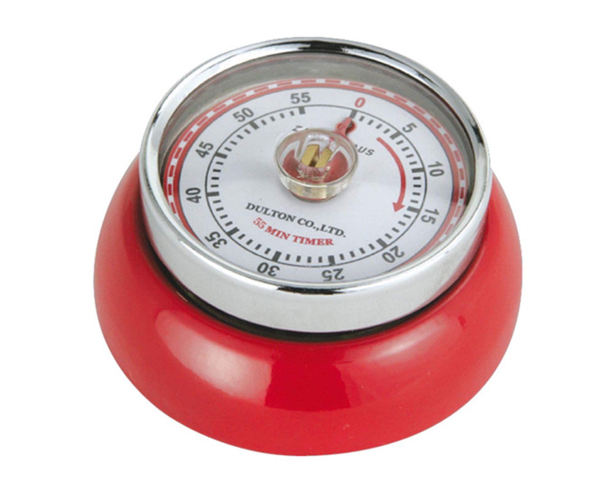 ZASSENHAUS Timer mit Magnet Speed rot ø 7 cm in  präsentiert im Onlineshop von KAQTU Design AG. Küchengerät ist von ZASSENHAUS