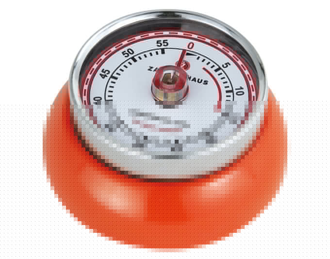 ZASSENHAUS Timer mit Magnet Speed orange ø 7 cm in  präsentiert im Onlineshop von KAQTU Design AG. Küchenhelfer ist von ZASSENHAUS