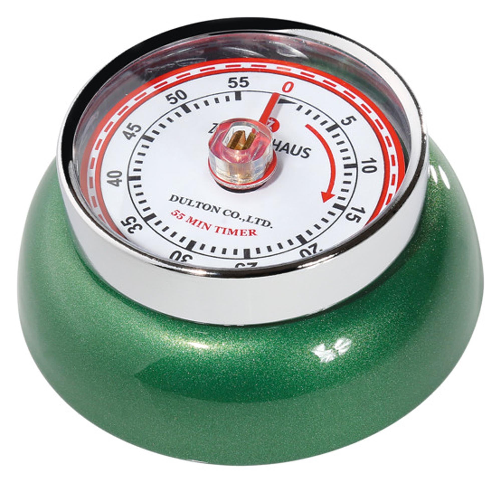 ZASSENHAUS Timer mit Magnet Speed racing green ø 7 cm in  präsentiert im Onlineshop von KAQTU Design AG. Küchengerät ist von ZASSENHAUS