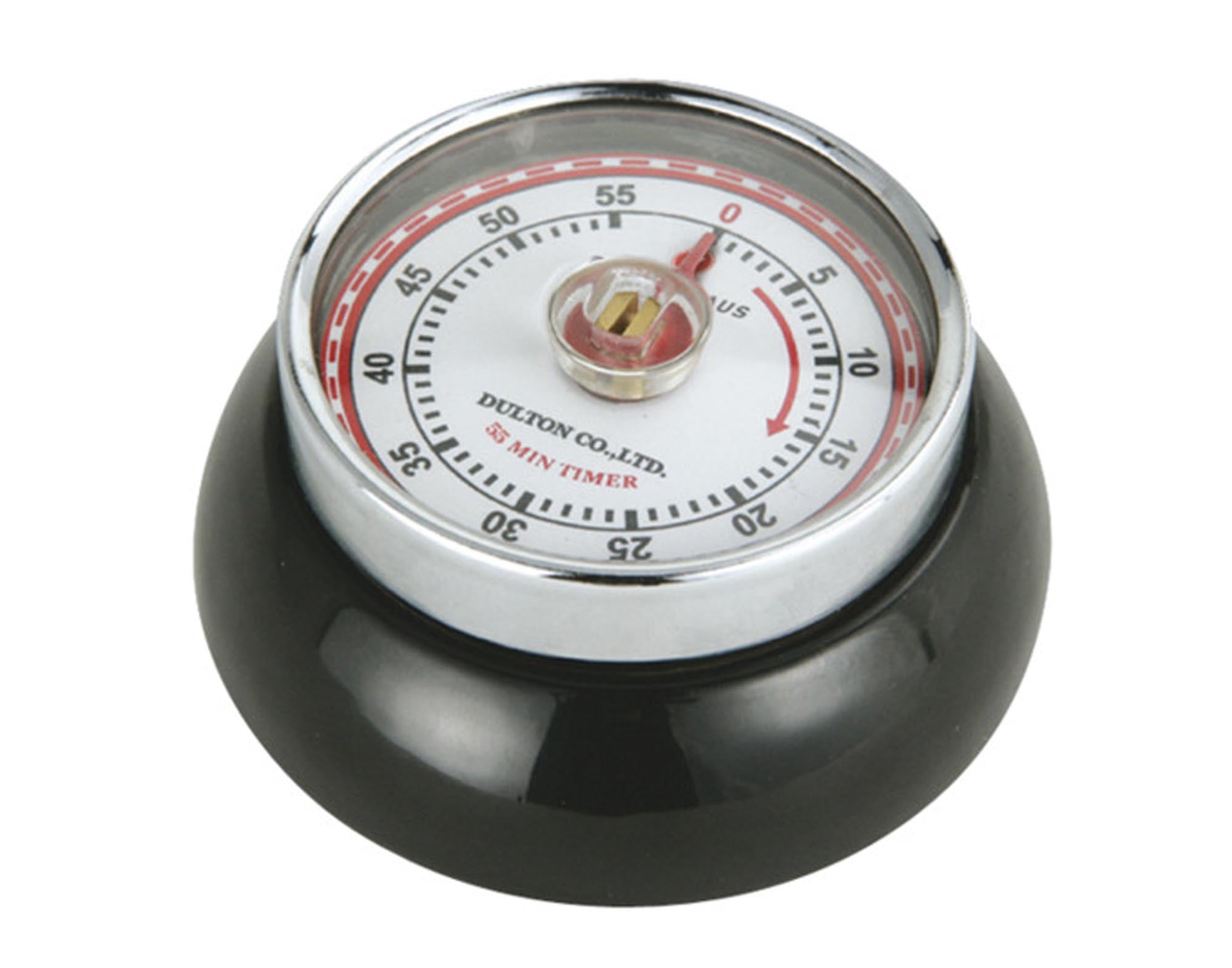ZASSENHAUS Timer mit Magnet Speed schwarz ø 7 cm in  präsentiert im Onlineshop von KAQTU Design AG. Küchengerät ist von ZASSENHAUS