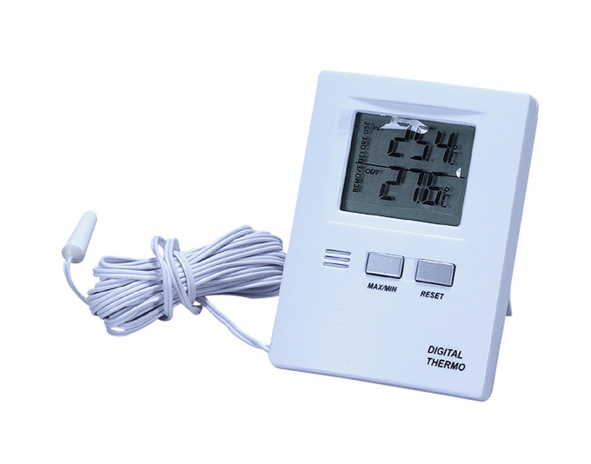 TFA Thermomètre Maxima Minima blanc 8,5 cm
