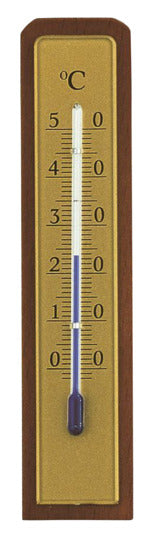 Innenthermometer Nussbaum  in  präsentiert im Onlineshop von KAQTU Design AG. Thermometer ist von TFA