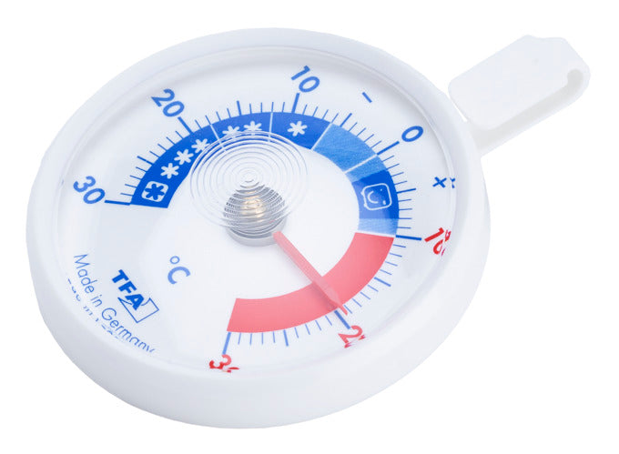 Kühlthermometer ø 7.2 cm in  präsentiert im Onlineshop von KAQTU Design AG. Thermometer ist von TFA