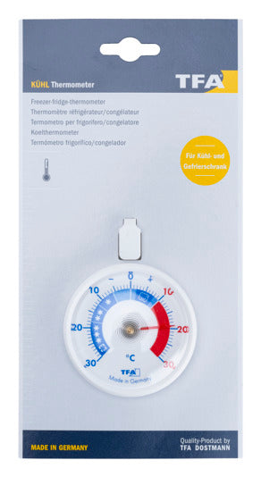 Kühlthermometer ø 7.2 cm in  präsentiert im Onlineshop von KAQTU Design AG. Thermometer ist von TFA