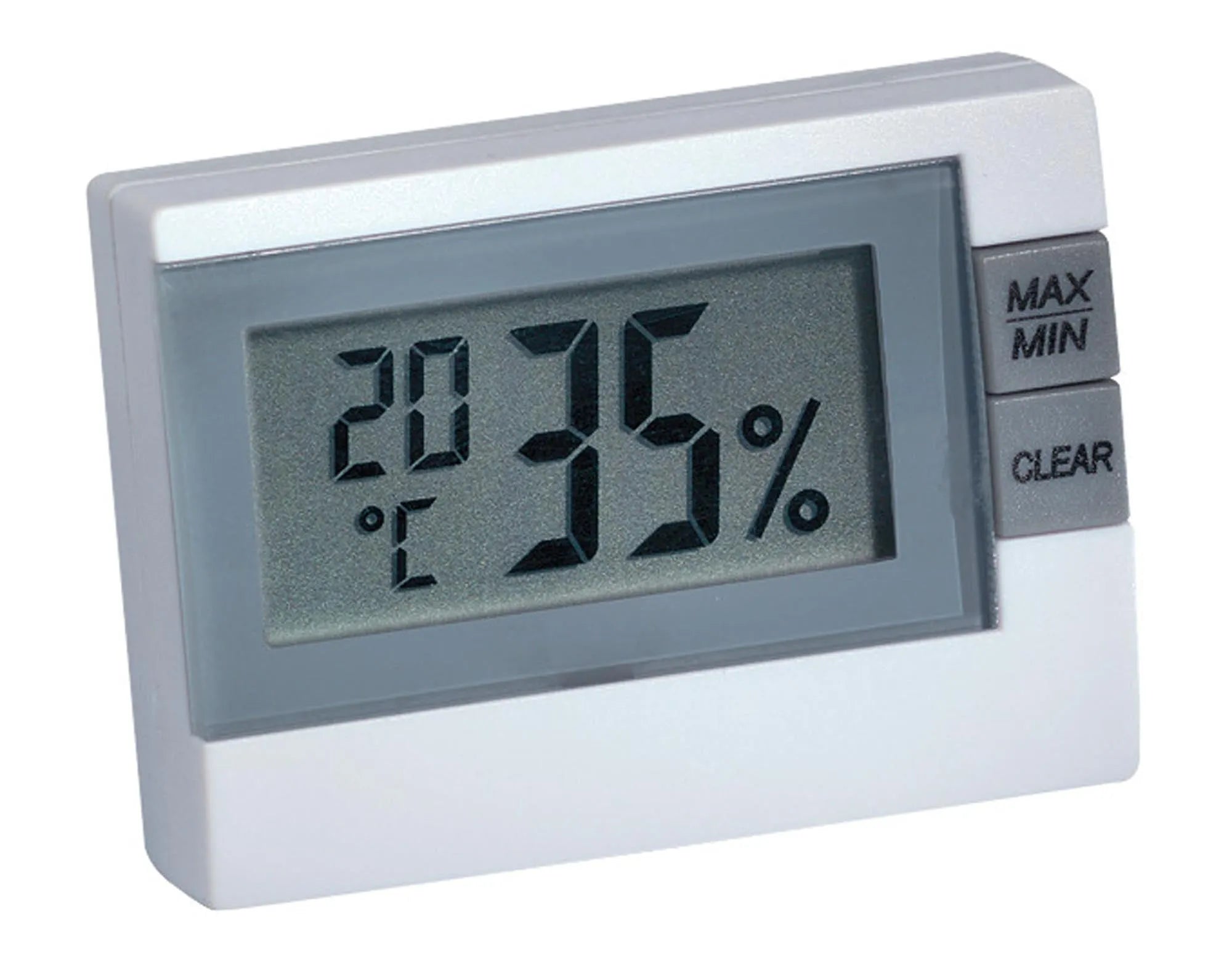 Kompaktes TFA Thermo-Hygrometer: Präzise Temperatur- und Feuchtigkeitsmessung für ein gesundes Raumklima. Ideal für Zuhause und Büro.
