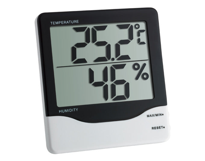 Thermo-Hygrometer digital 11 cm in  präsentiert im Onlineshop von KAQTU Design AG. Thermometer ist von TFA