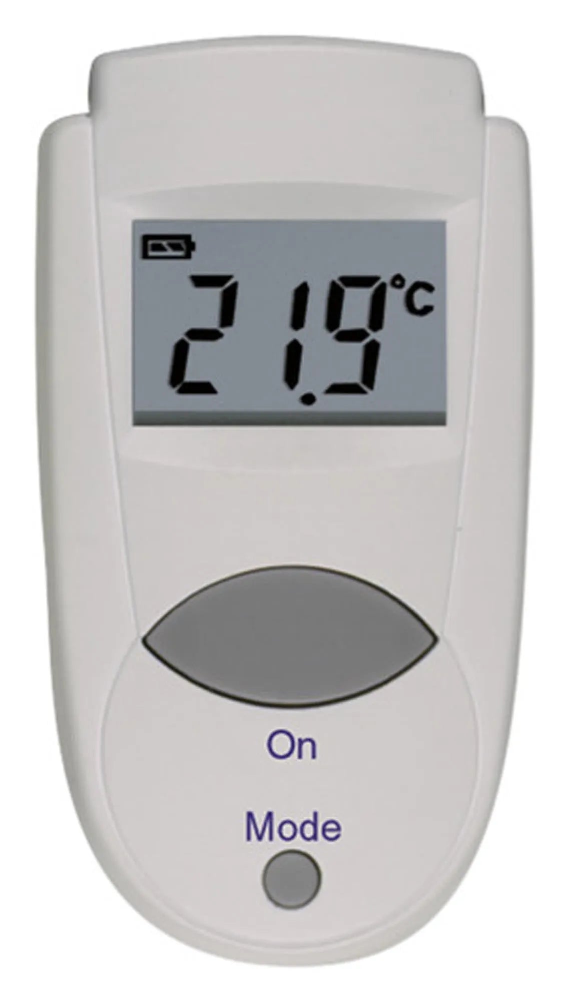 Kompaktes TFA Infrarotthermometer MINI FLASH: Präzise, berührungslose Temperaturmessung von -50 °C bis 380 °C. Ideal für Haushalt und unterwegs.