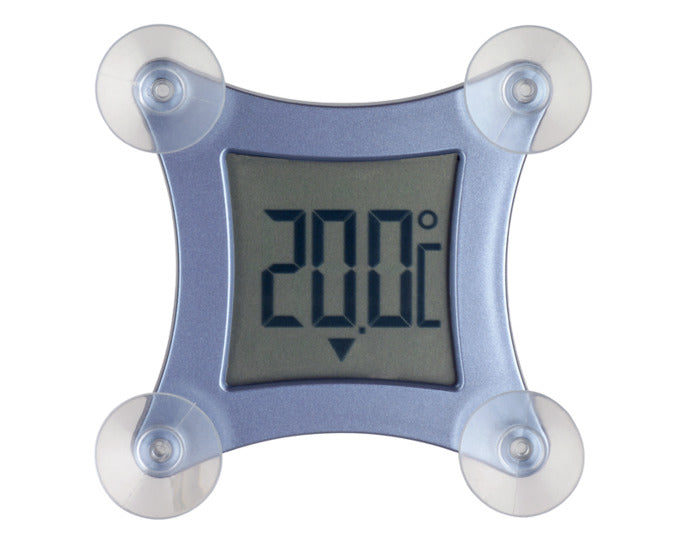 TFA Fensterthermometer Poco digital 6.7x2.2x6.7 cm in  präsentiert im Onlineshop von KAQTU Design AG. Thermometer ist von TFA