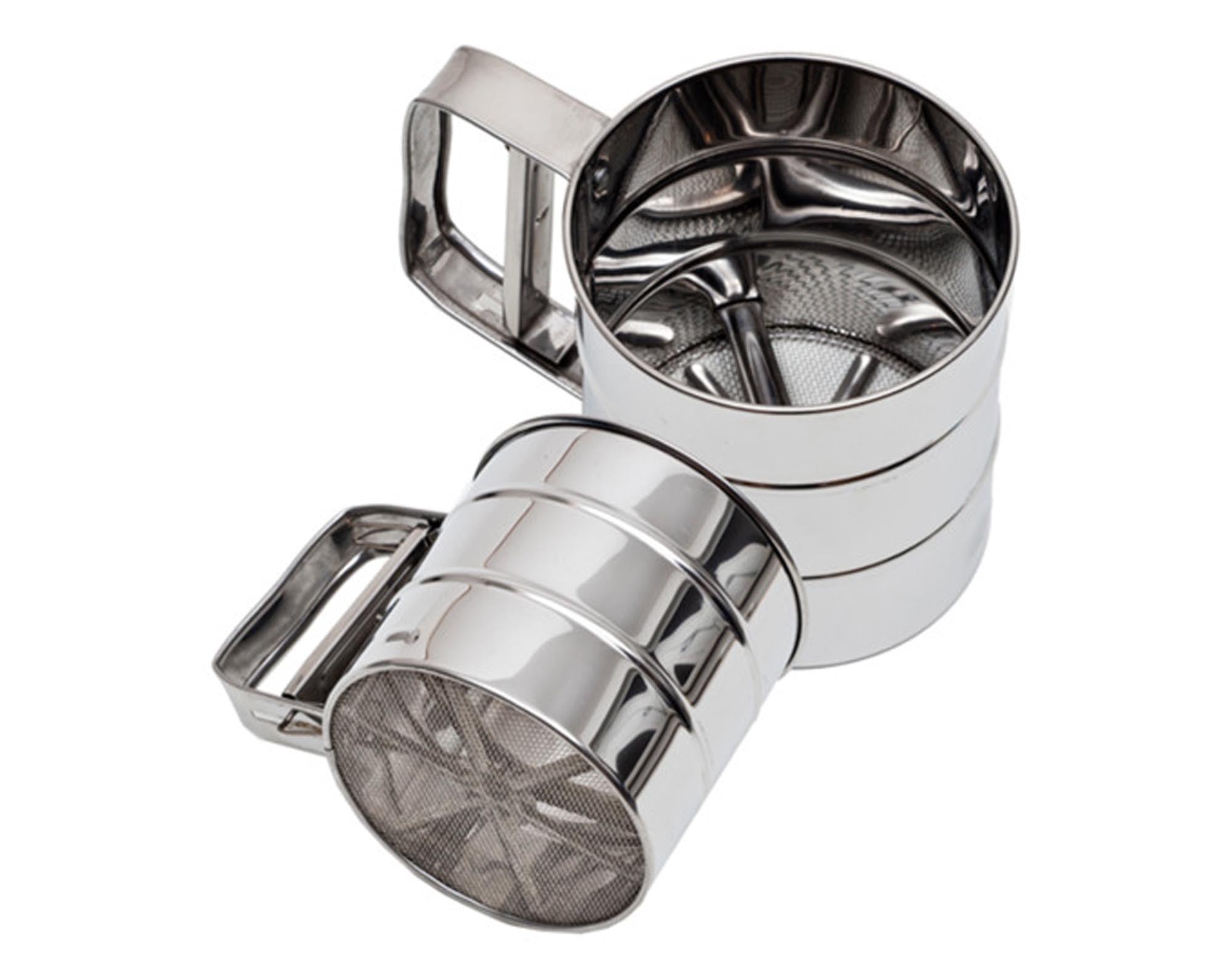 <tc>EVA</tc> Flour sieve stainless steel ø 10x9.4 cm