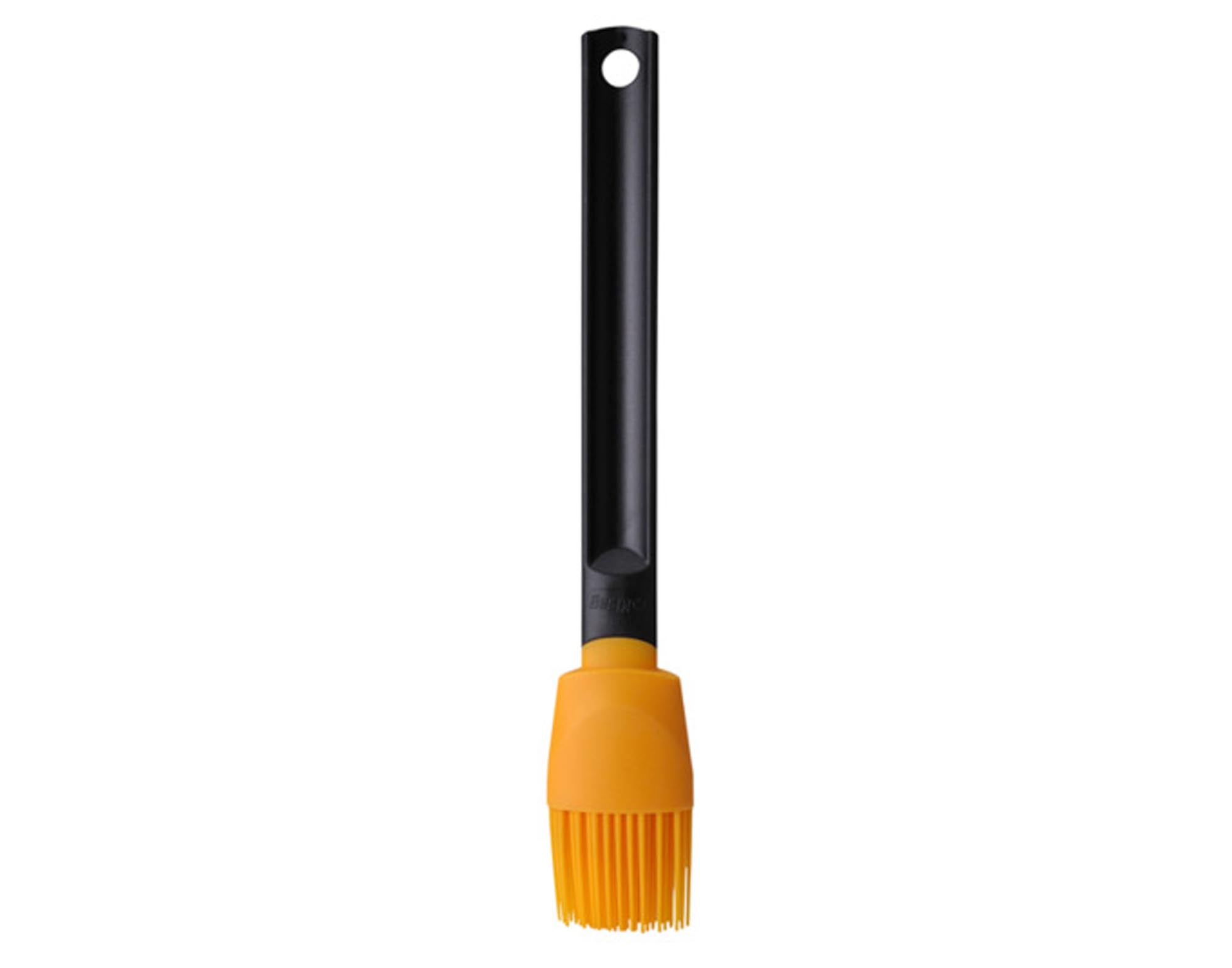 Entdecken Sie den KISAG Silikonpinsel in Gelb (27 cm) – ideal für Glasuren, Marinaden und Teige. Hitzebeständig, spülmaschinenfest und ergonomisch!