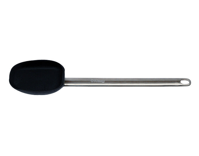 Silikonlöffel Inox 30 cm in  präsentiert im Onlineshop von KAQTU Design AG. Kochbesteck ist von KISAG