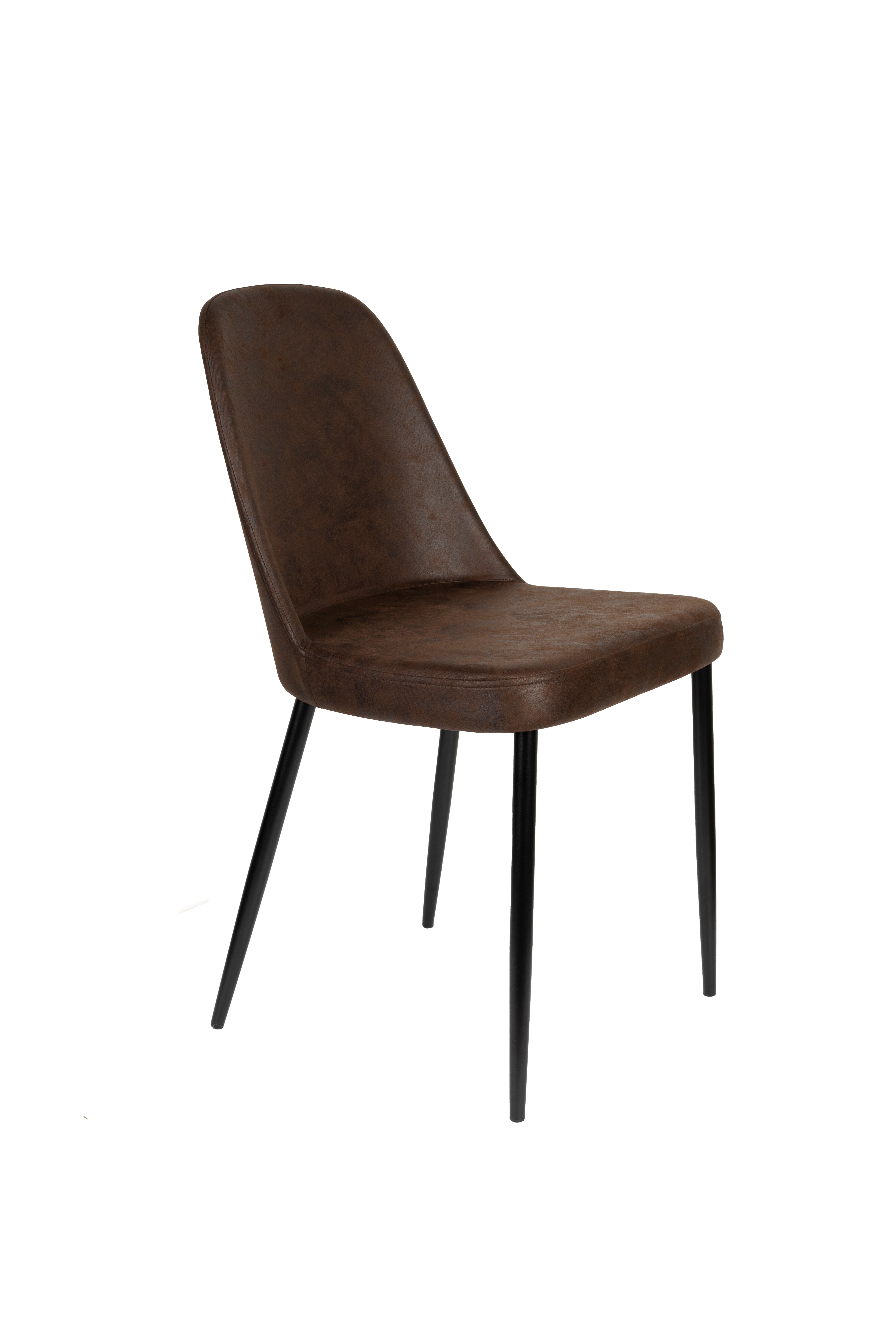 Stuhl Alana in Braun präsentiert im Onlineshop von KAQTU Design AG. Stuhl ist von White Label Living