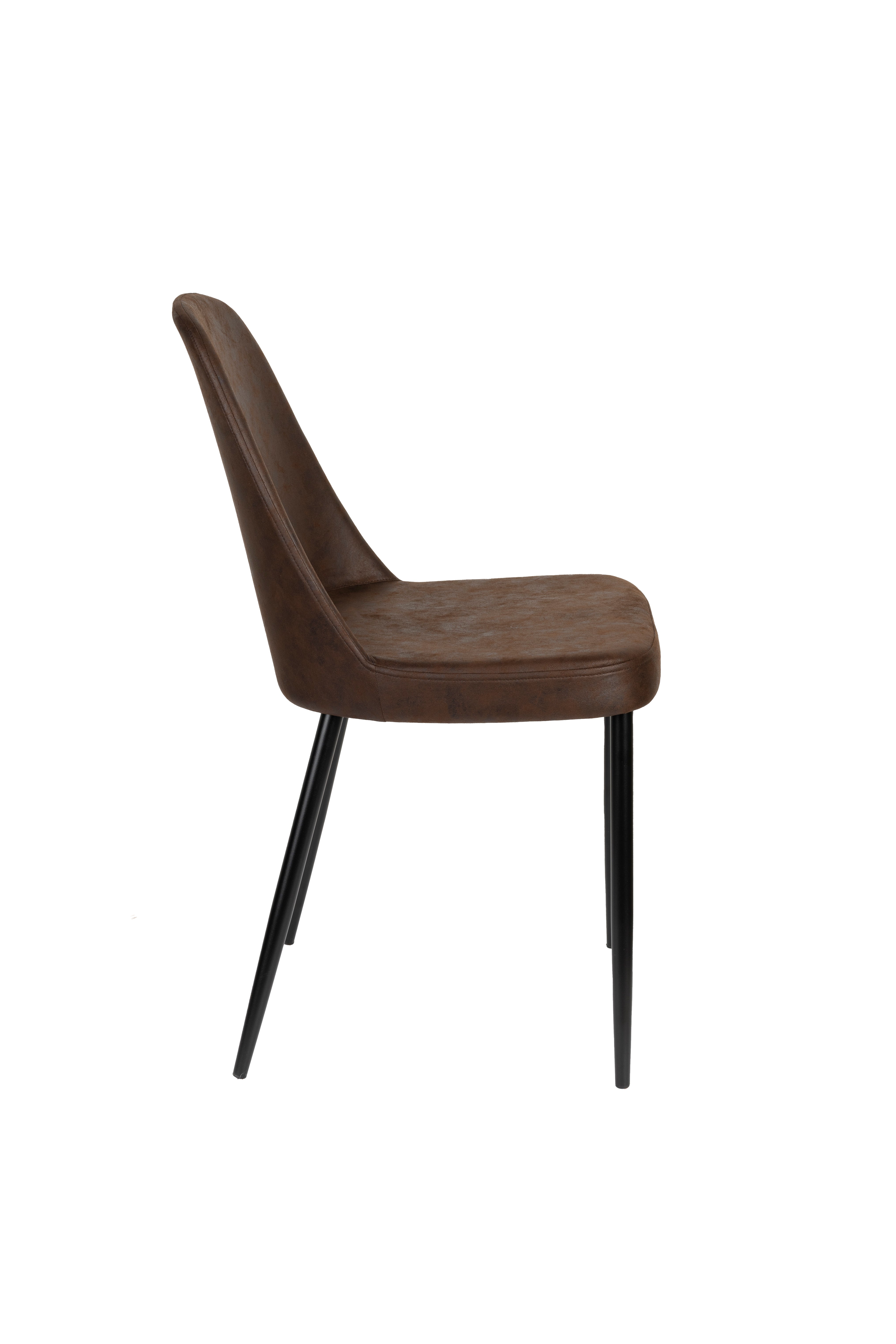 Stuhl Alana in Braun präsentiert im Onlineshop von KAQTU Design AG. Stuhl ist von White Label Living
