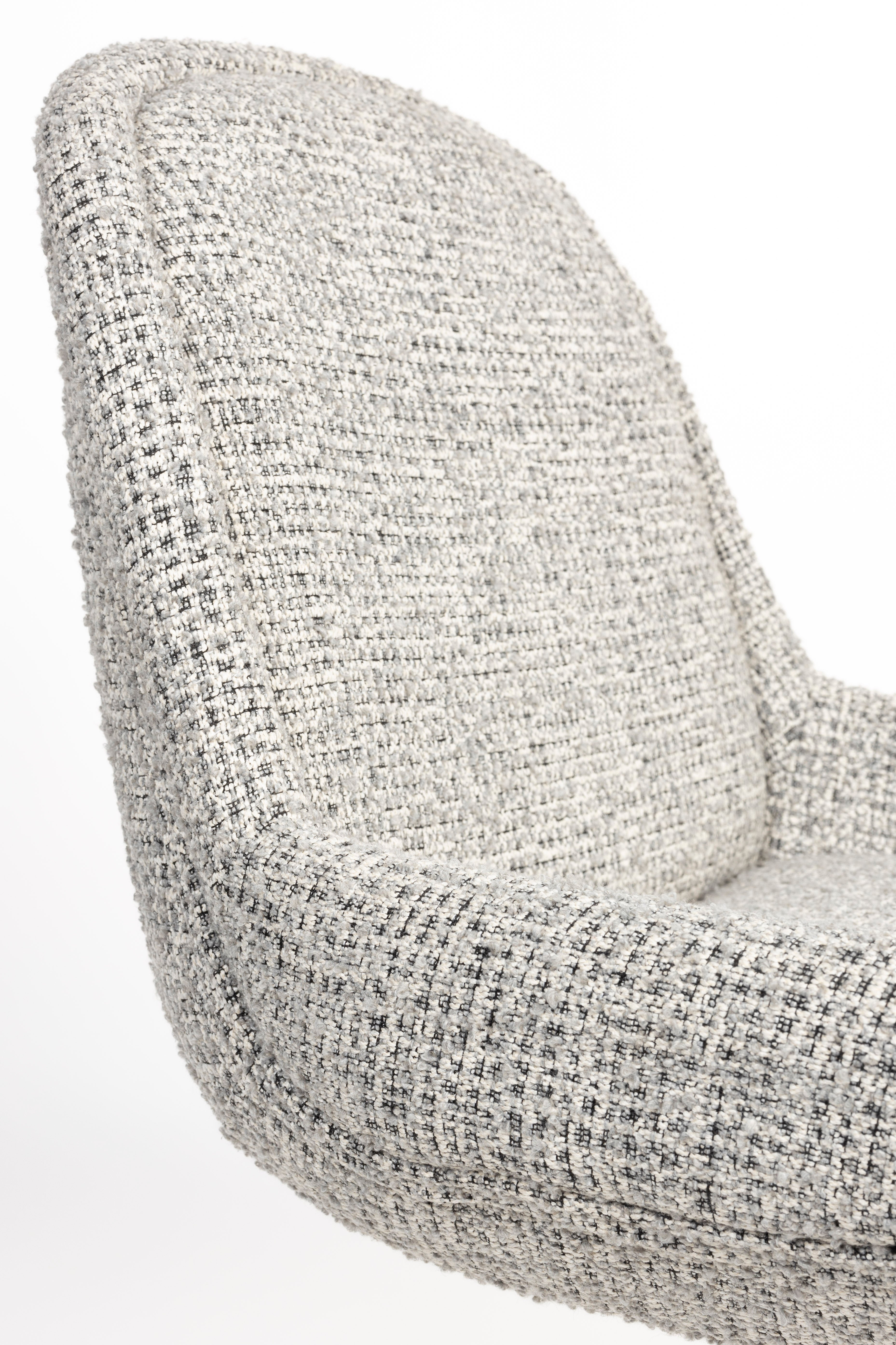 Stuhl Lisa in Grau präsentiert im Onlineshop von KAQTU Design AG. Stuhl ist von White Label Living