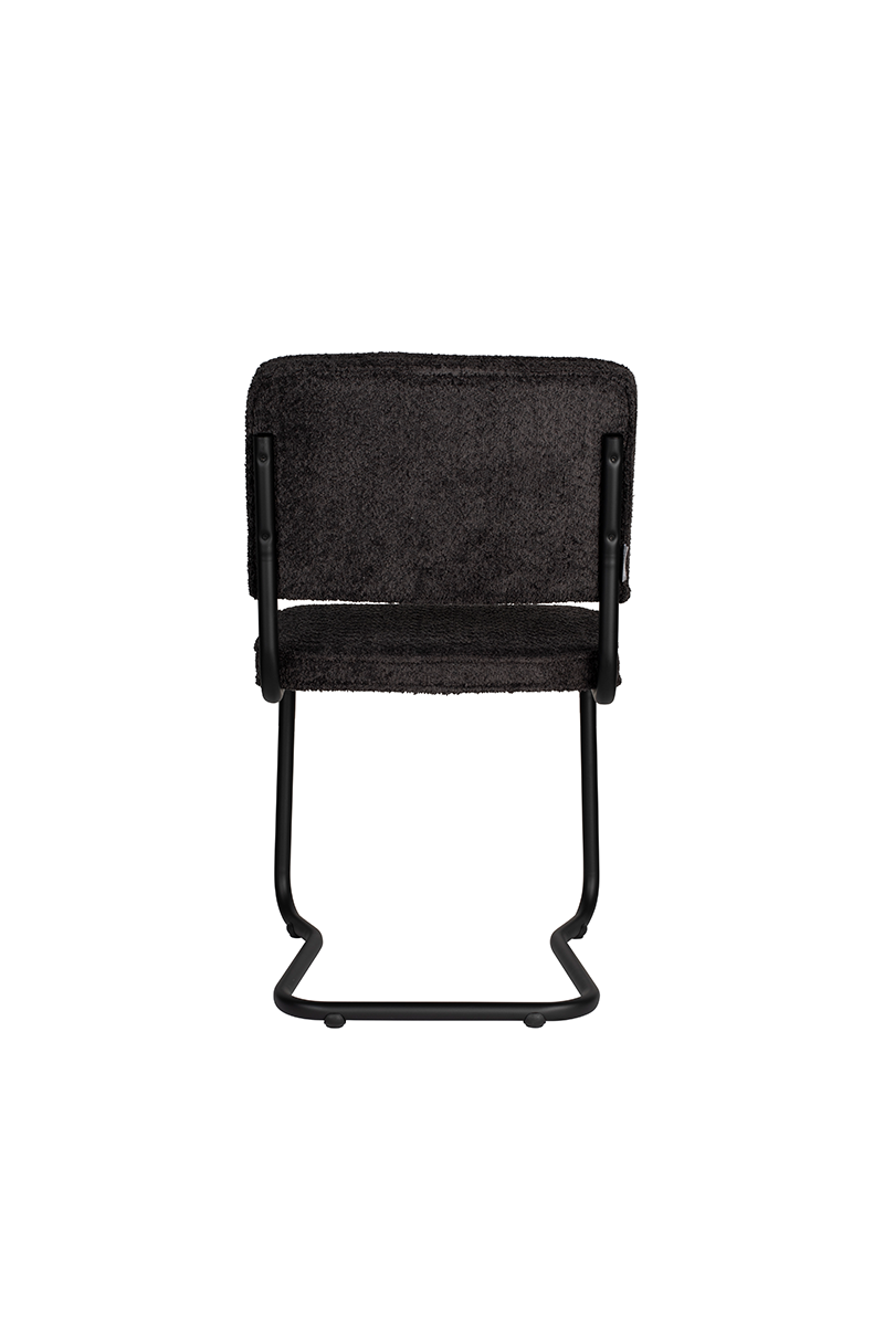 Stuhl Ridge Kink Soft  in Schwarz präsentiert im Onlineshop von KAQTU Design AG. Stuhl ist von Zuiver