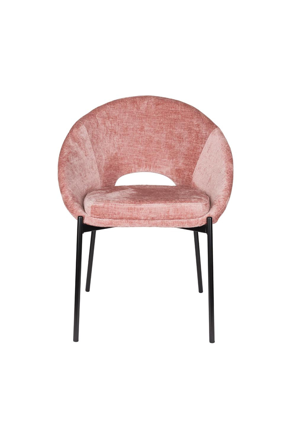 Dando Stuhl in Rosa präsentiert im Onlineshop von KAQTU Design AG. Stuhl ist von White Label Living