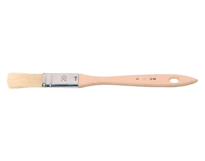 EBNAT Backpinsel 20 mm roh falbe Borsten in  präsentiert im Onlineshop von KAQTU Design AG. Backutensilien ist von EBNAT