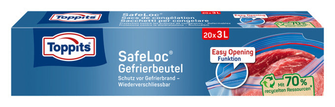 Gefrierbeutel Safe Loc 3 l in  präsentiert im Onlineshop von KAQTU Design AG. Barzubehör ist von TOPPITS