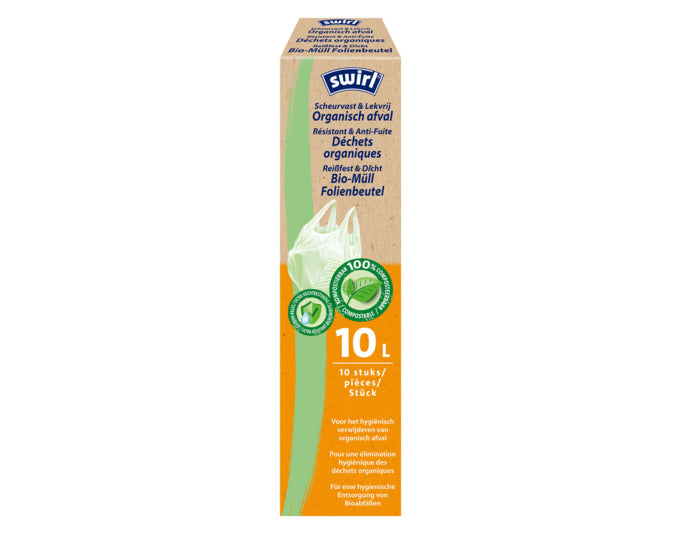 SWIRL Folienbeutel Bio Müll 10 l