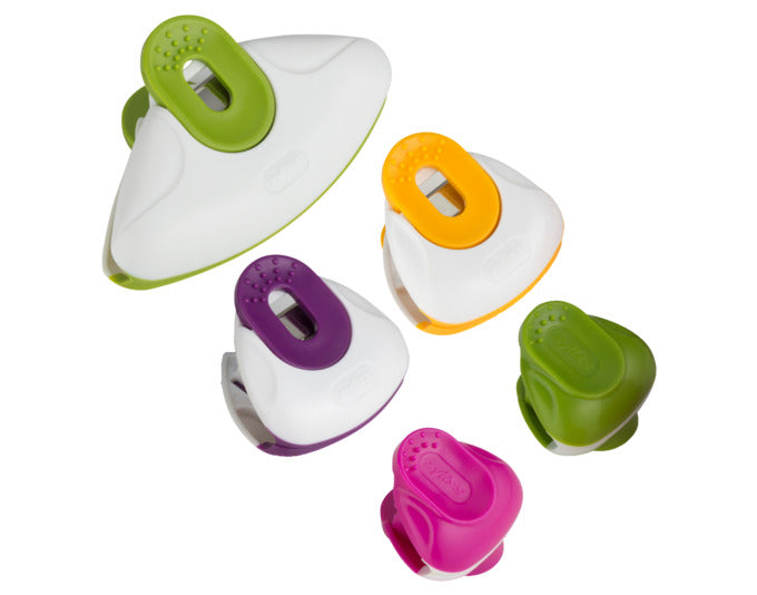 Frischhalte Clip Clip-All mixed 5 Stück in  präsentiert im Onlineshop von KAQTU Design AG. Küchenhelfer ist von ZYLISS