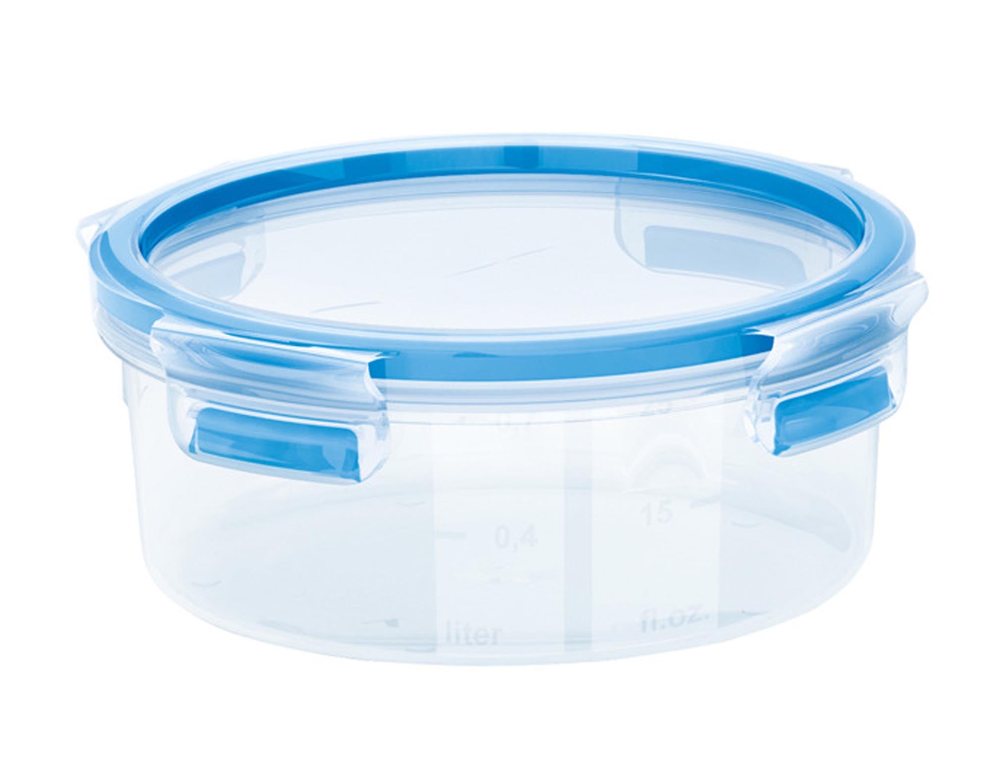 EMSA Dose Clip & Close rund 0.85 l in  präsentiert im Onlineshop von KAQTU Design AG. Aufbewahrungsdose ist von EMSA