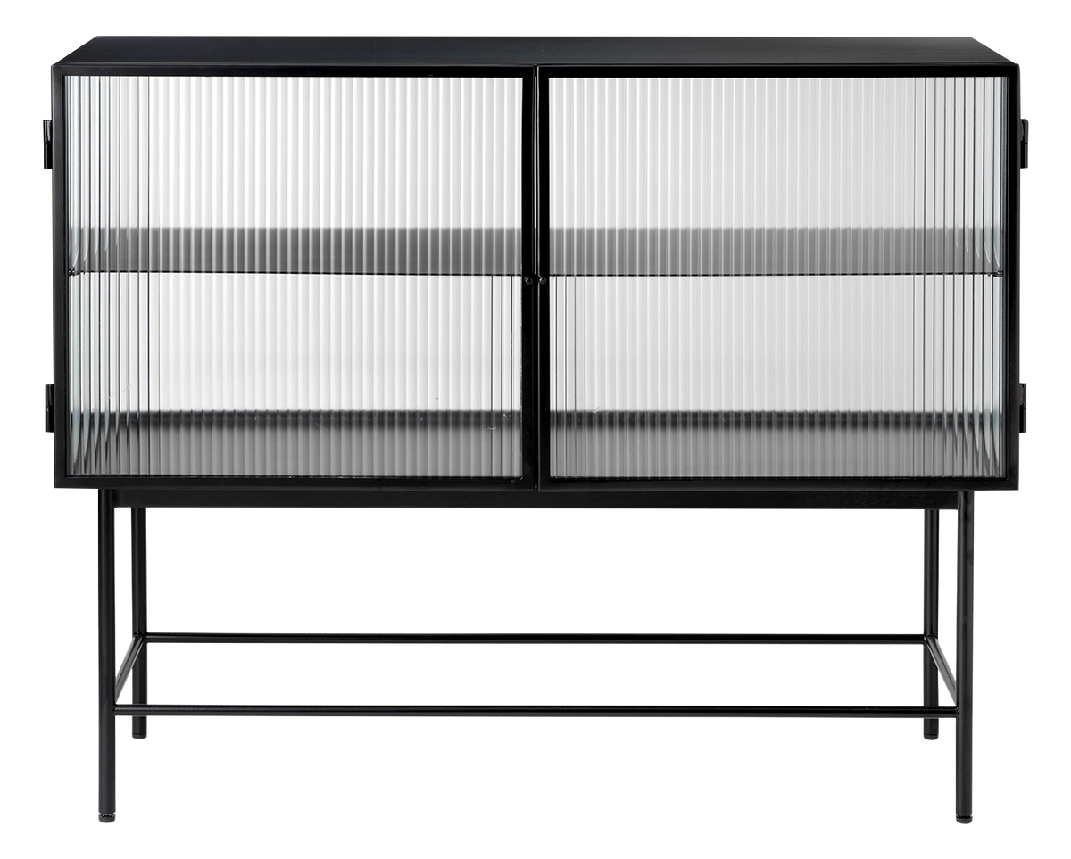 Haze Sideboard, Geriffeltes Glas - KAQTU Design