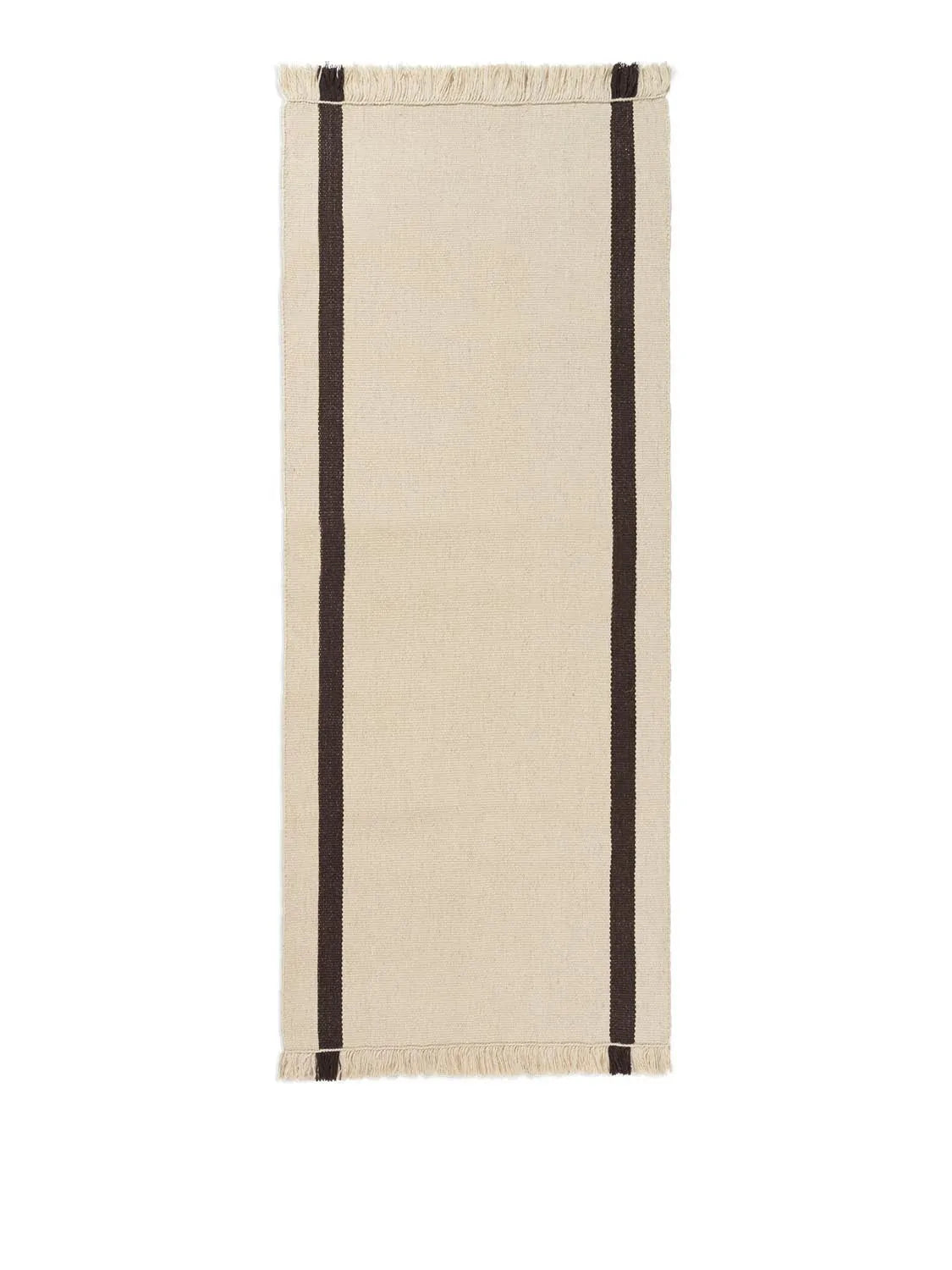 Eleganter Calm Kelim-Teppichläufer 80x200 von Ferm Living.