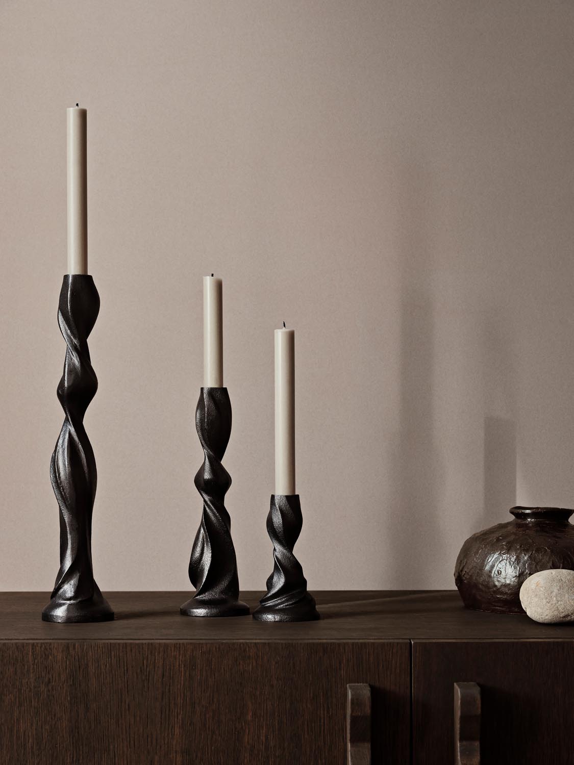 Gale candle holder H38