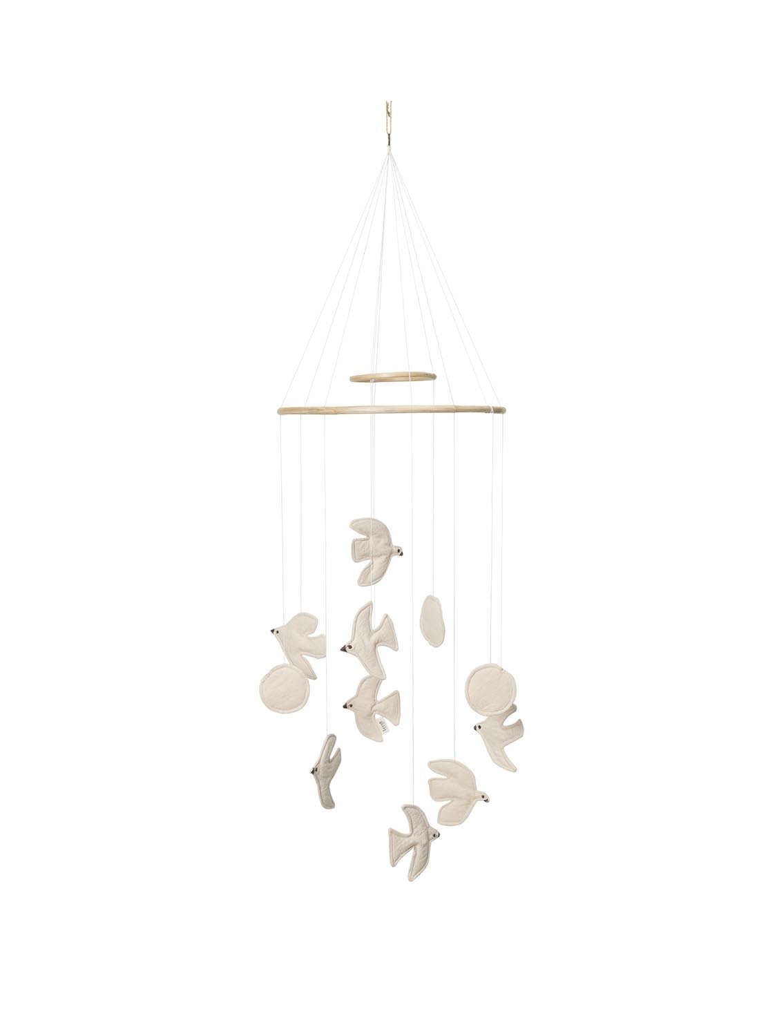 Verspieltes Swif Bird Mobile von Ferm Living für moderne Wohnräume.