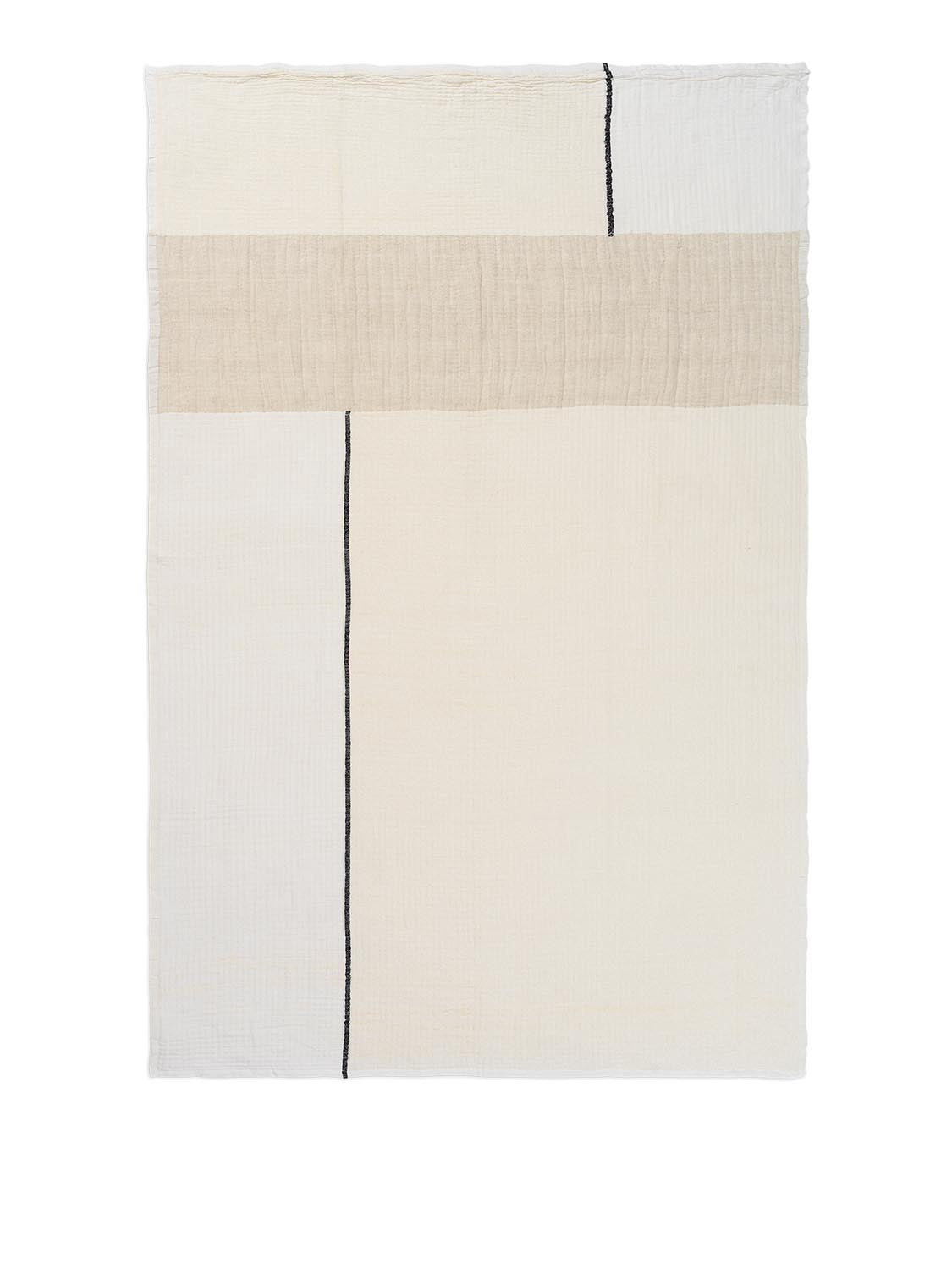 Luxuriöser Dela Throw von Ferm Living: Nachhaltige Materialien, stilvolles Design, ideal für Wärme und Komfort.