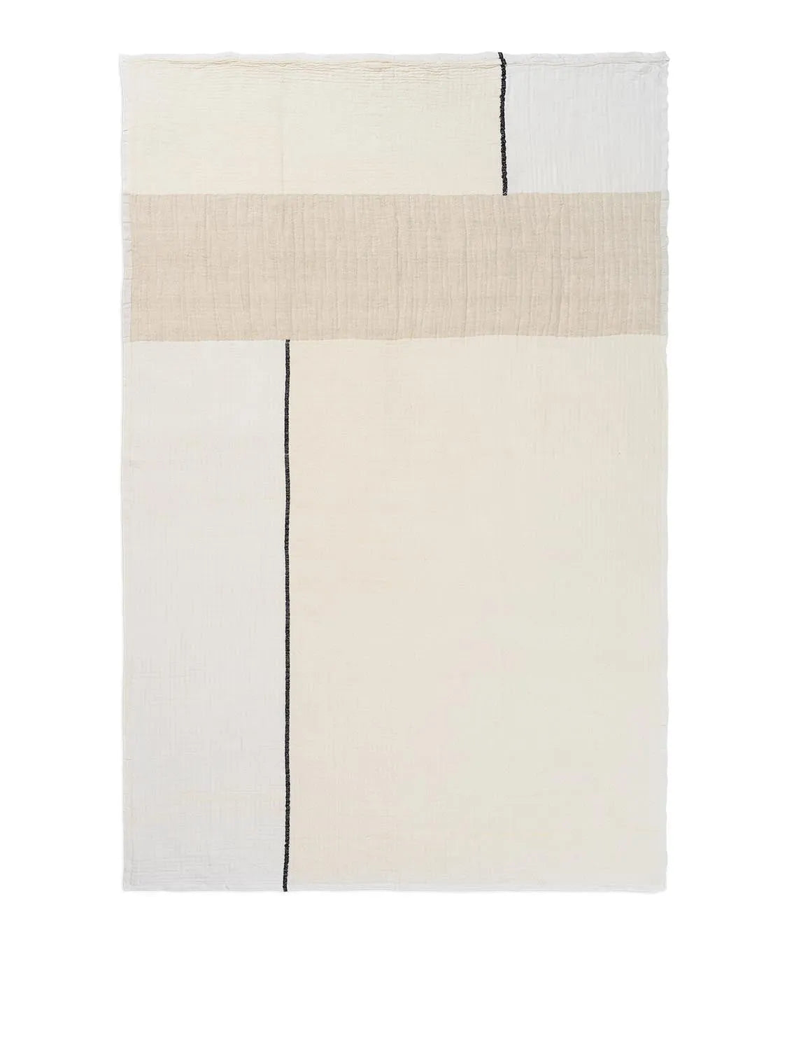 Luxuriöser Dela Throw von Ferm Living: Nachhaltige Materialien, stilvolles Design, ideal für Wärme und Komfort.