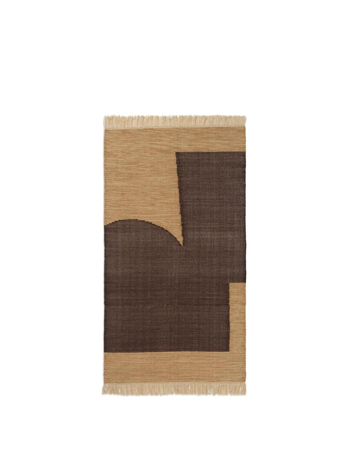 Forene Teppich 80x140 von Ferm Living: Skandinavisches Design-Highlight.