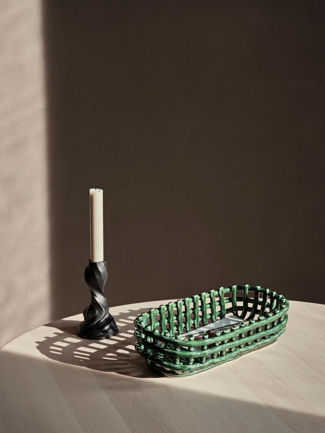 Ceramic Korb Oval