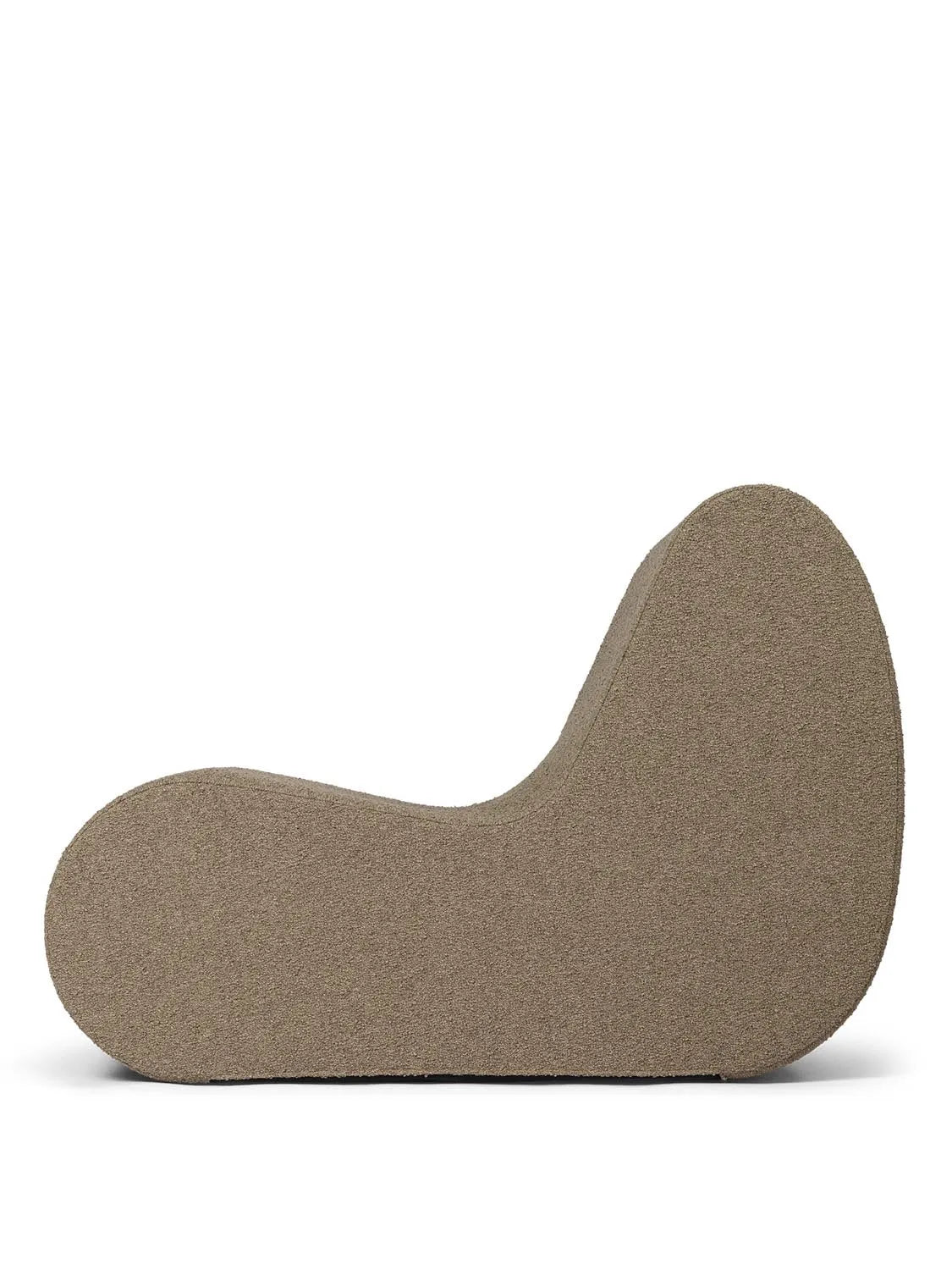 Rouli Center Modul: Bouclé-Design für moderne Wohnkultur von Ferm Living.