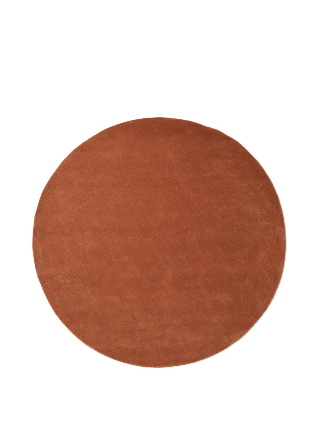 Eleganter runder Teppich Ø240 von Ferm Living für modernes Wohnen.
