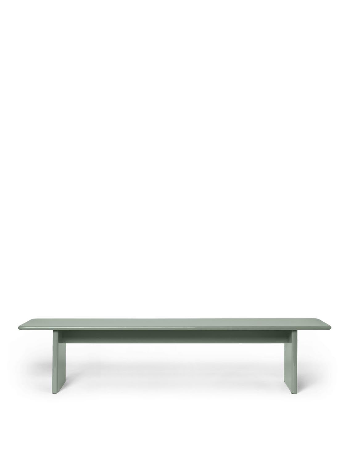 Die Rink Bank 200 von Ferm Living kombiniert minimalistisches Design mit Funktionalität, ideal für modernes Wohnen.