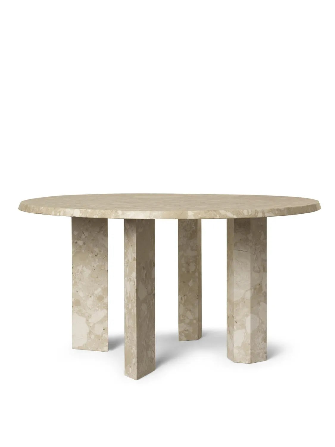 Stilvoller Taula Tisch aus Marmor von Ferm Living für Ihr Zuhause.
