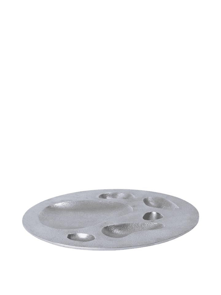 Niche Schale in Aluminium präsentiert im Onlineshop von KAQTU Design AG. Schale ist von Ferm Living