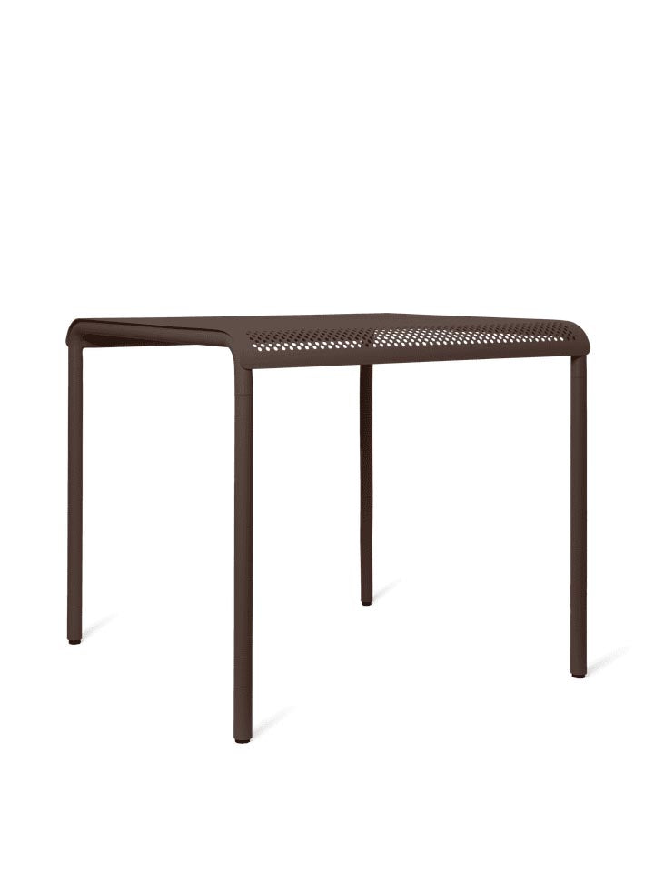 Dapple Esstisch 80 x 80  in Dunkle Schokolade präsentiert im Onlineshop von KAQTU Design AG. Gartentisch ist von Ferm Living